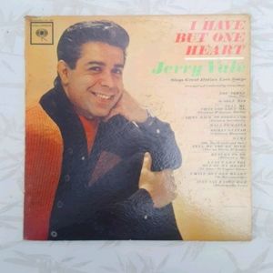 Jerry Vale I Have But One Heart Vinyl
